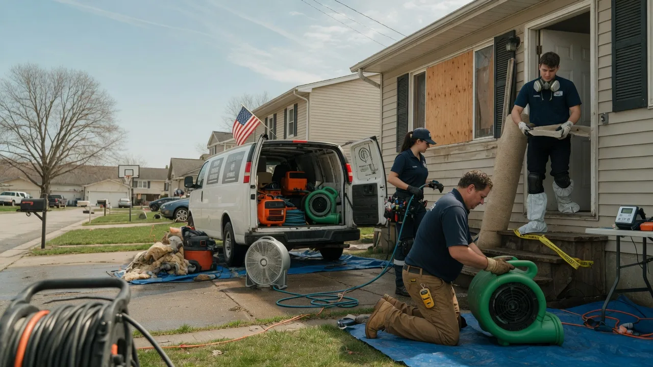 Water Damage Restoration in Stafford, OH near me